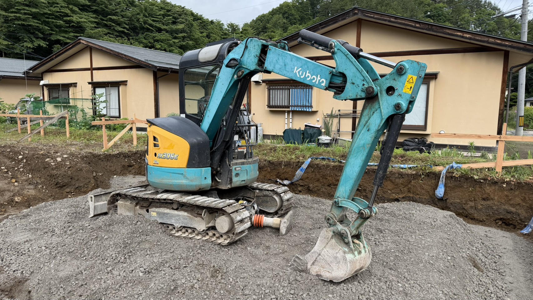 油圧ショベル(クボタ)