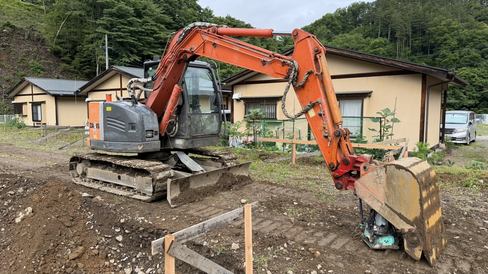 油圧ショベル(日立)